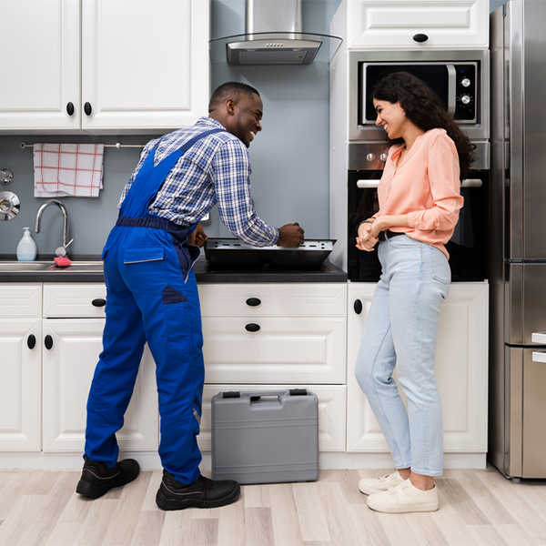 can you provide an estimate for cooktop repair before beginning any work in Aragon GA